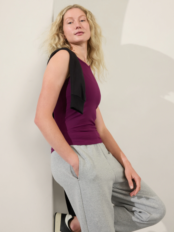 Classic Womens Ribbed Top - Image 2