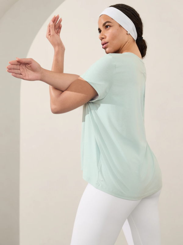 Soft and Stylish Womens With Ease Tee - Image 3